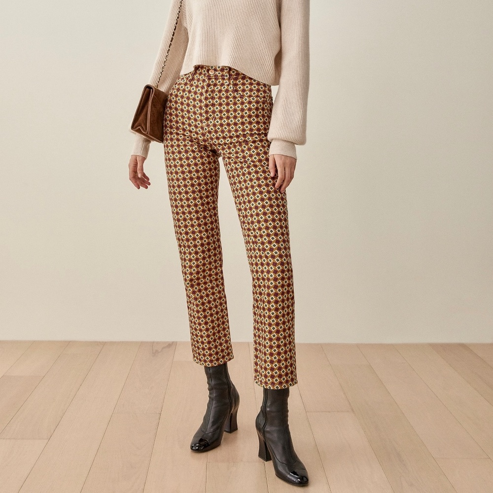 Reformation Mezzanine High Rise Straight Jeans - 25, New w/ Tags